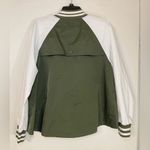 Hunter Target Olive Green White Varsity Swing Jacket Womens Size XL NEW Photo 9