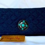 Canyon Sky Wallet with Turquoise Accent Embellishment NWT Blue Photo 0