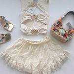 ZARA  lace mini skirt  Photo 3