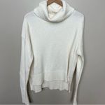 Anthropologie  Blair Slouchy Turtle Neck Sweater in Cream Off White Size Medium Photo 2