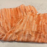 J. Jill Burnt Orange Tiered Maxi Dress Large Photo 0