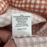 Hunter Bell  MIa Terracotta gingham top sz L Photo 7