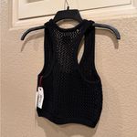 Zadig & Voltaire NWT  Nabya Tank Top In Noir Photo 6