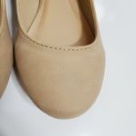 Bamboo  Shoes Flats Tan Ankle Flats with Buckle and Elastic Photo 7