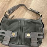 Michael Kors  Gray Leather Purse Photo 0