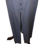 Scarlett Women’s 2 Pc Skirt Set Black Velvet Cuffs Neck Buttons Size 7/8 Vintage Photo 8