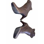 Worthington Women's 8M Heeled Ankle Bootie Soft Brown Leather Cinched Top Photo 8