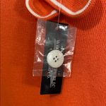 World Republic Orange Sweater with White Trim Size XL Photo 2