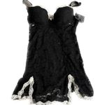 NWT French Maid Halloween Lingerie White Photo 0