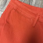 Madewell  Slim Emmett Wide-Leg Crop Pants Plus Size  37P NEW Orange/Rust Pockets Photo 3