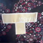 Michael Kors zip up long sleeve blouse w/2 pockets and cute zipper pull size M Photo 4