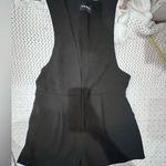 Sabina Musayev Womens Medium Elegant Black Romper Photo 0