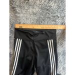 Adidas  Aeroready Leggings Black Athletic Size Large Gym Workout Stretch 3 Stripe Photo 4