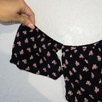 Flynn Skye Black Floral Claire Jumpsuit Size Small Photo 2