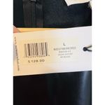 We Wore What Muscle Tank Vegan Leather Black Mini Dress Large Black Fit And Flare Photo 5