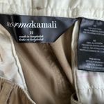 Norma Kamali  Women's Straight Leg Beige‎ Sz 12 Casual Comfortable Business Casual Photo 4