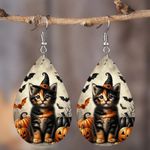 Spooky Chic Halloween Dangle Earrings Photo 2