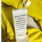 ANDIE  Swim The Belmar Bikini Top Women's Med Honeysuckle Yellow Glossy Eco Nylon Photo 7