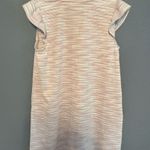 Loft Subtle Striped Casual Flutter Sleeve Dress Photo 5