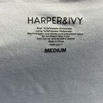 SO NWT Sexy! LIGHT BLUE Long Sleeve Sweetheart Neckline Stretch Top M Photo 4