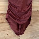 Athleta Size XSmall Aqualuxe Wide Strap Square Neck One Piece Swimsuit Photo 3