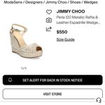 Jimmy Choo  Sandals Wedge Platform heel Photo 7