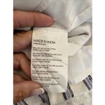 Club Monaco  Size 10 Stretch Waist Linen Blend Side‎ Tie Side Zip Skirt Photo 3