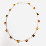Baltic Amber, sterling necklace, 25.1g Photo 6