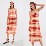 ZARA  Tie Dye Midi Dress Photo 1