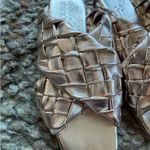 Vince Camuto gold Woven Sandals Photo 3