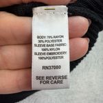 Cato  14 / 16 Top Lace Bell Sleeves Black Whimsigoth Fairy Ribbed Pullover Fitted Photo 5