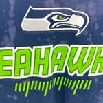 NFL Seattle Seahawks Bleach Dyed Short Sleeve Shirt Size Large Photo 2