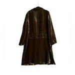 Poetry  Silk Velvet Duster Jacket Evening City Green Size US 12 Photo 11