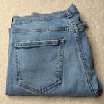 ZARA  Blue Ankle Cropped Distressed Jeans Photo 2