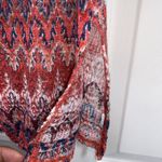 Miss Understood Elephant Graphic Tank & Tie Up Vest Boho Hippie Runs Small Size L Photo 3