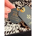 Moda Luxe NWT Cow Print  Crossbody Bag Genuine Leather & Synthetic Materials With Photo 2