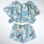 Krisa  Los Angeles Floral Top and Bottom Set Size S Photo 0