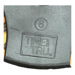 TIME AND TRU LEOPARD ANIMAL PRINT TWO ZIP ANKLE BOOT BOOTIES WOMEN'S SIZE 8 Tan Photo 9