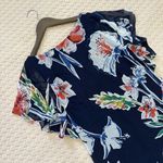 Esprit NWOT  Printed Chiffon Dress with Frilled Sleeves Knee length Size 6 Photo 5