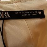 ZARA  satin the dye nwt yellow bodysuit Photo 6