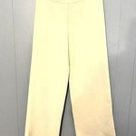 ZARA  Beige Straight Leg High Rise Pull On Minimalist Classic Knit Pants M Photo 0