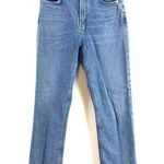 AGOLDE Wilder Mid Rise Straight Leg Stretch Denim Jean Cascadia Size 26 Photo 3