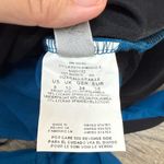 Magic suit blue and‎ black ruched one piece swimsuit size 8 Photo 3