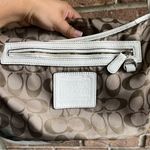 Coach White and Tan Soho Handbag Photo 4