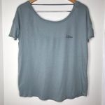 PINK - Victoria's Secret PINK Victoria’s Secret short sleeve oversized vibes top size medium summer Photo 0