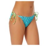 No Boundaries ‎ Juniors Daisy Blue String Bikini Swim Bottom Large (11-13) Beach Photo 3