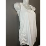 Gaiam  Shirt Womens Medium White Racerback Yoga Tank Top Activewear Athletic Photo 1