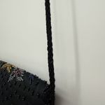 Vintage Black Colorful Beaded Crossbody Bag Evening Formal Purse Photo 8