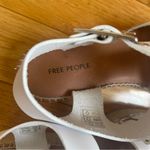 Free People Gable Glad Espadrille Gladiator Sandals White Leather Size 36, US 6 Photo 9