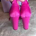 Madden Girl  pink satin holidays party shoes size 6 Photo 2